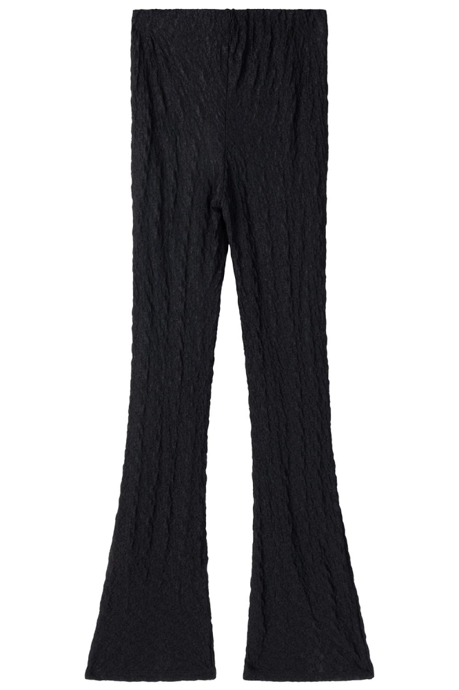 IRIS KNITTED LACE PANTS R2408129492 999 BLACK