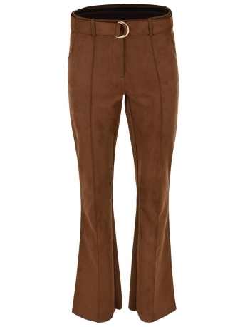 Zizo Broek PIA SUEDINE FA24 PIA 007 BROWN