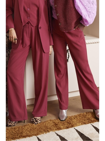 Ydence Broek PANTS SOLANGE FS2405 WINE RED