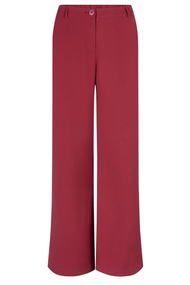 PANTS SOLANGE FS2405 WINE RED