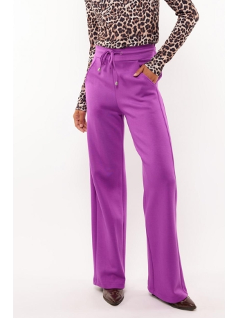 Fluresk Broek RENE PANTS 24WQF21 807 GRAPE PURPLE