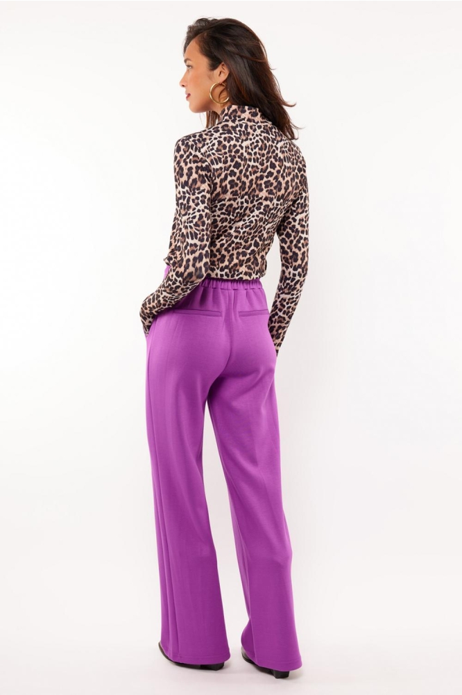 RENE PANTS 24WQF21 807 GRAPE PURPLE