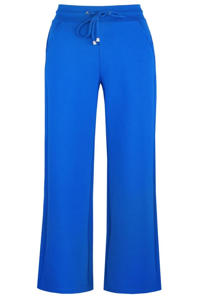 RENE PANTS 24WQF21 630 BLUE QUARTZ