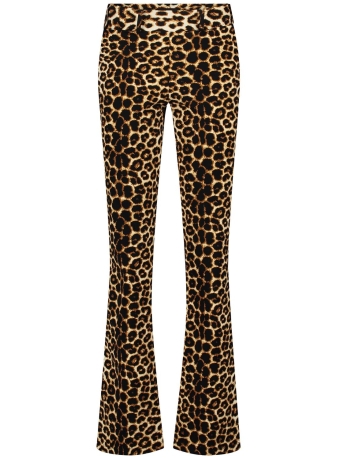 Lady Day Broek POPPY FLARED L14 498 2704 LEOPARD PRINT