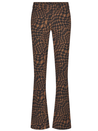 Lady Day Broek POPPY FLARED L12 492 2228 PIED DE COPPER