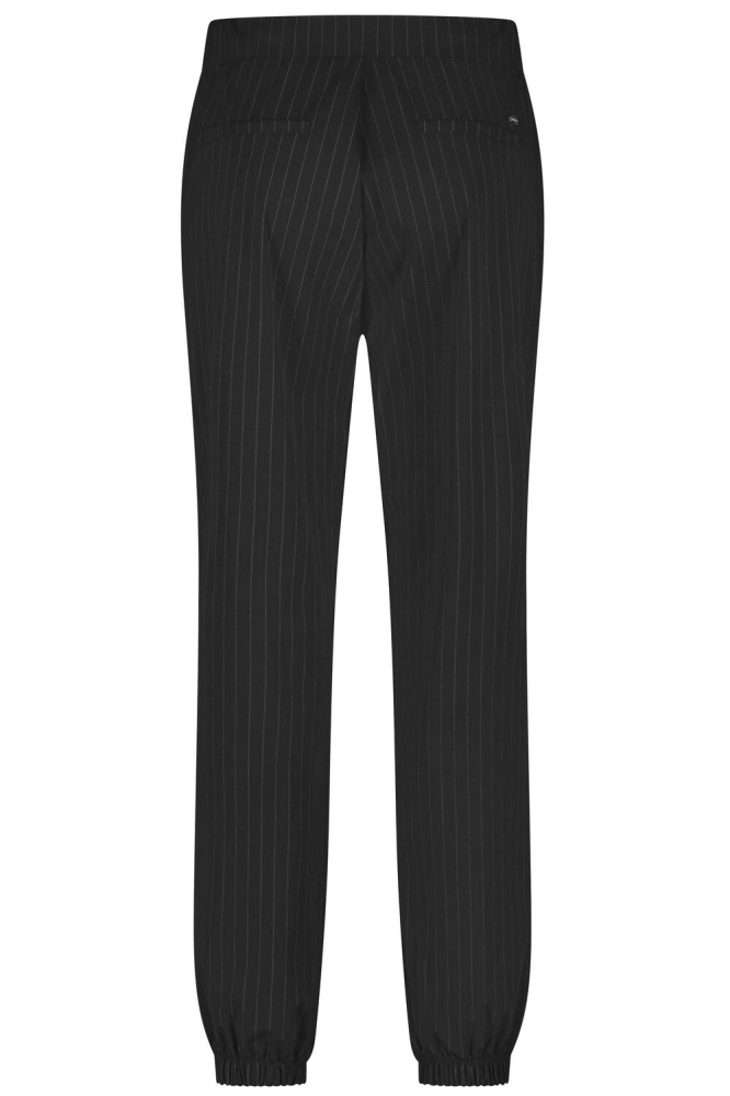 MAVERICK TROUSER L14 491 2226 PINSTRIPE BLACK