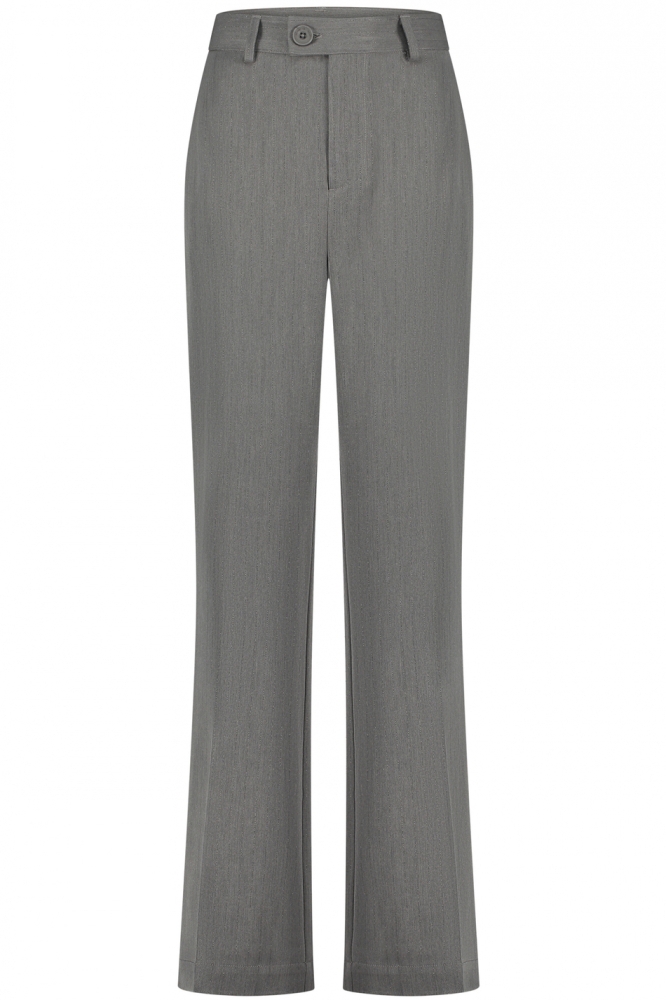 JENNA PANTS OW24 12 2302 Light grey stripe