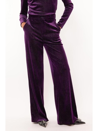 Fluresk Broek ZELDA PANTS 24WZF17 GRAPE PURPLE