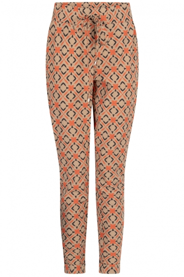 Zoso Broek BELIZE 244 1190 redclay/camel