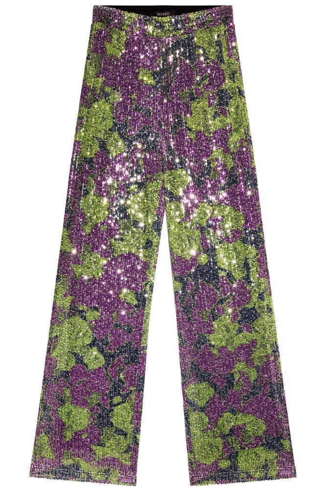 NOVA KNITTED WIDE FIT PANTS R411169593 955 FLOWER