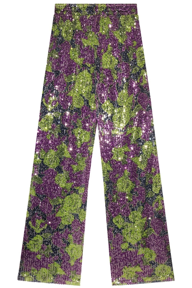 NOVA KNITTED WIDE FIT PANTS R411169593 955 FLOWER