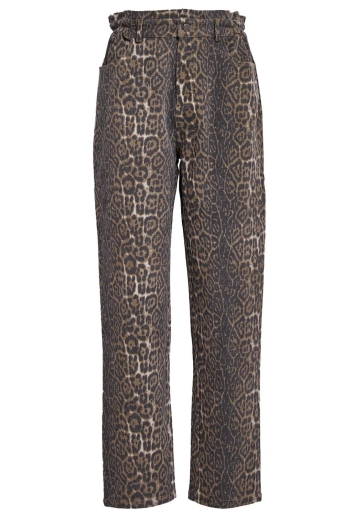 Minus Jeans RANA PANT MI6579 9011P BROWN LEO PRINT