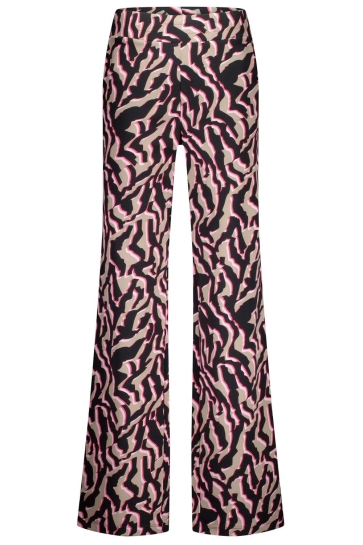 Lady Day Broek SKYLER TROUSER L14 396 2328 ZEBRA PRINT