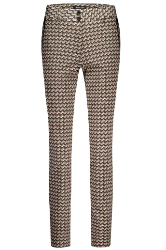 Lady Day Broek COLETTE ZIP TROUSER L14 497 2323 STUDIO PRINT