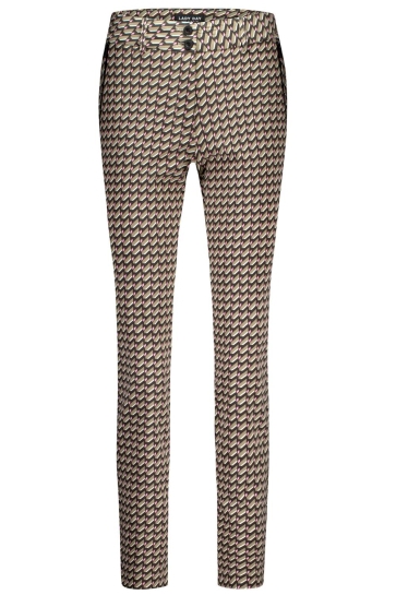 Lady Day Broek COLETTE ZIP TROUSER L14 497 2323 STUDIO PRINT