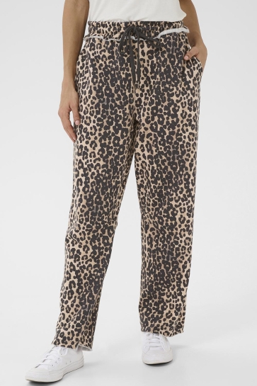 Culture Broek CUCHIRA CHARLIE SWEATPANTS 50111645 107355 LEOPARD