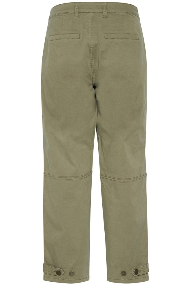 CUALLY BRITA CROPPED PANTS 50111452 180521 BURNT OLIVE