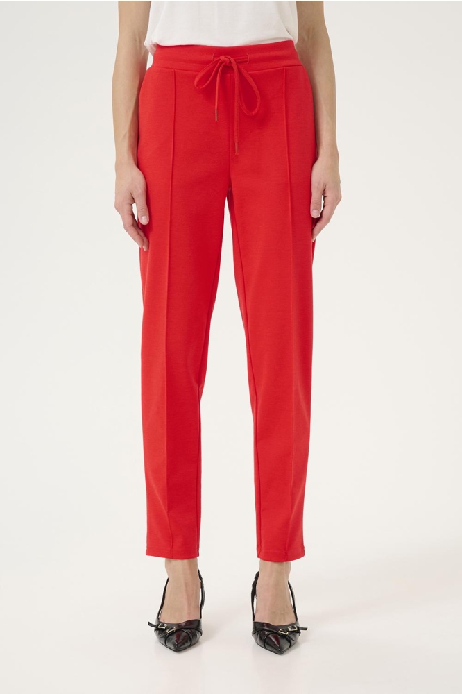 CUELOISE JERSY PANTS 50110293 181664 fiery red