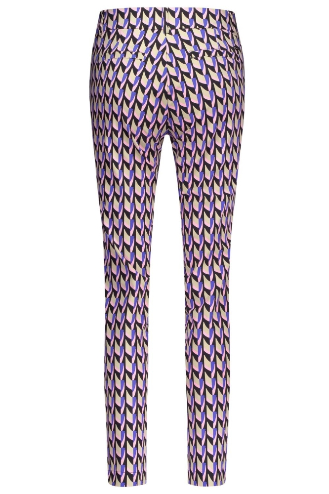 COLETTE TROUSER L14 498 2437 TWISTER PRINT