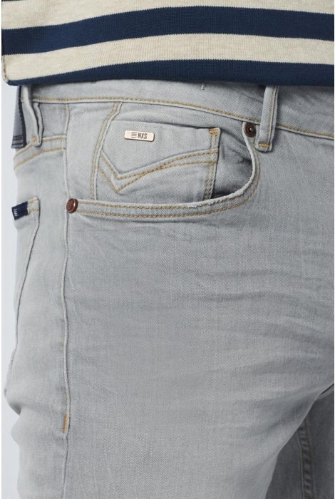 NO-EXCESS denim, regular 711, light grey, str