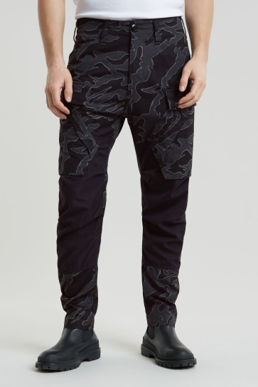 G-Star RAW Broek 3D REGULAR TAPERED CARGO 3 0 D25185 D386 G741 cloack island camo