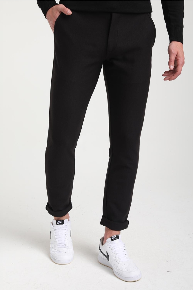 SMART LOCK CHINO PANTS 824780 201 Black