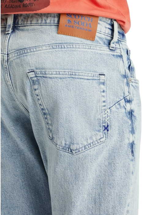 Scotch & Soda core the zee straight jeans blue