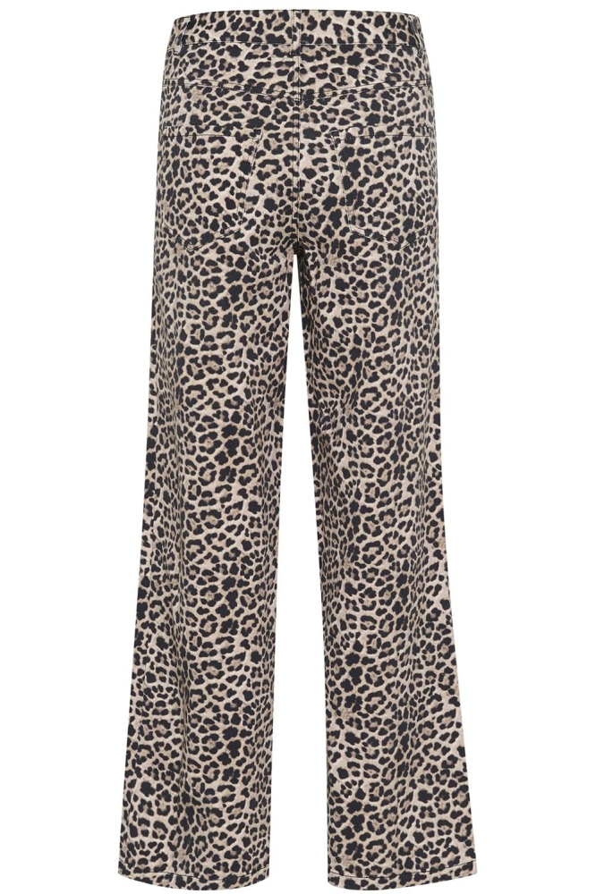 KALEONORA HW DENIM JEANS 10510031 107537 CLASSIC LEOPARD PRINT