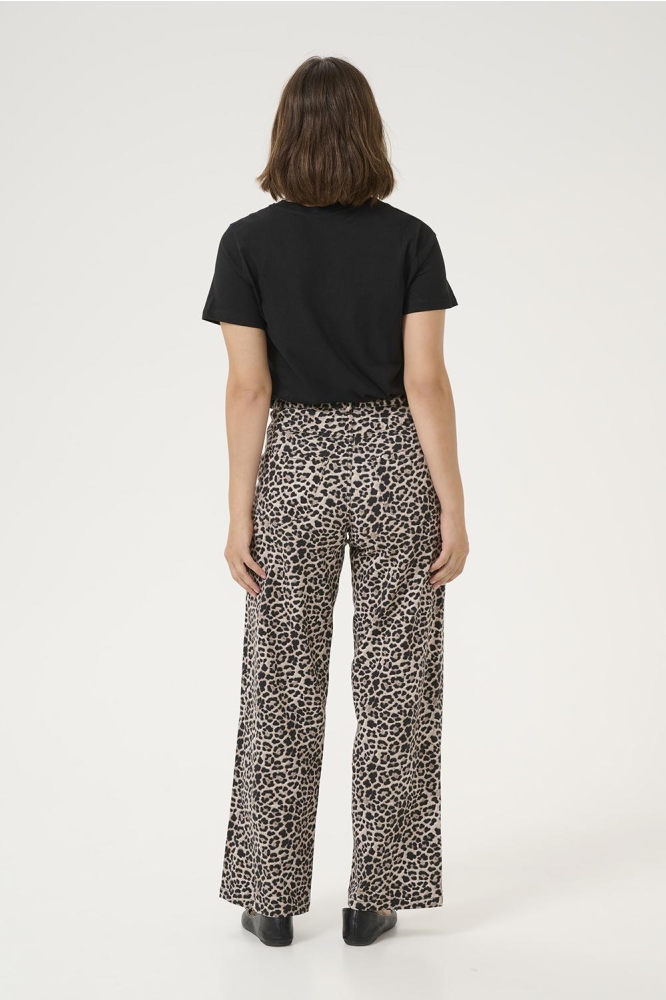 KALEONORA HW DENIM JEANS 10510031 107537 CLASSIC LEOPARD PRINT