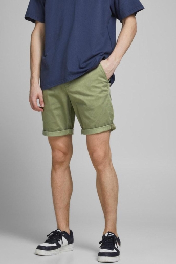 Jack & Jones Broek JJIBOWIE JJSHORTS SOLID SA STS 12165604 DEEP LICHEN GREEN