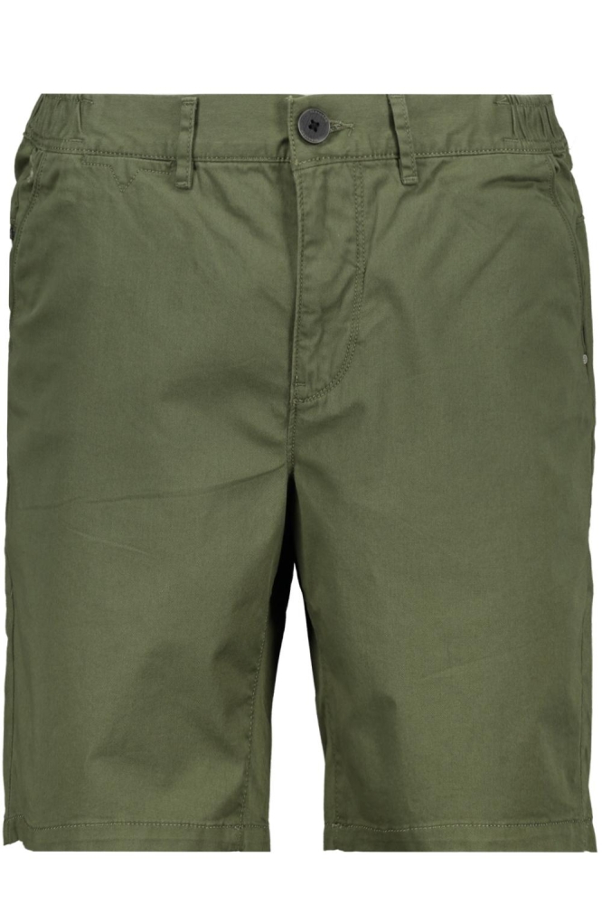 CHINO SHORT MET TWILL STRETCH VSH2304650 6213-Four Leaf Clover