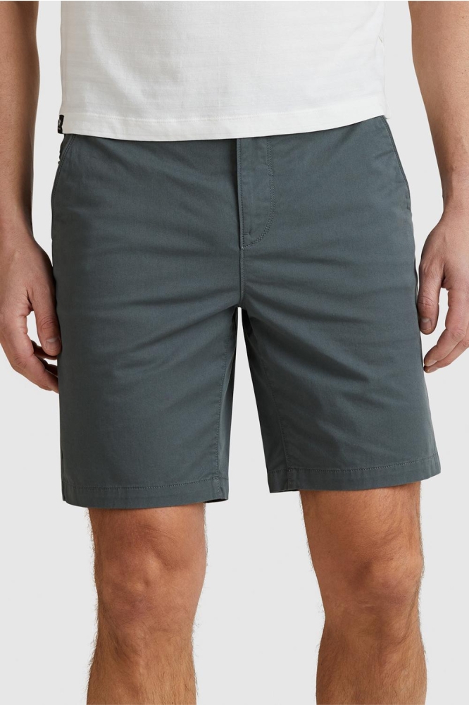 CHINO SHORT MET TWILL STRETCH VSH2304650 9117-Turbulence