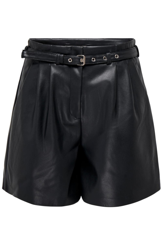 ONLHEIDI FAUX LEATHER SHORTS NOOS O 15275421 BLACK