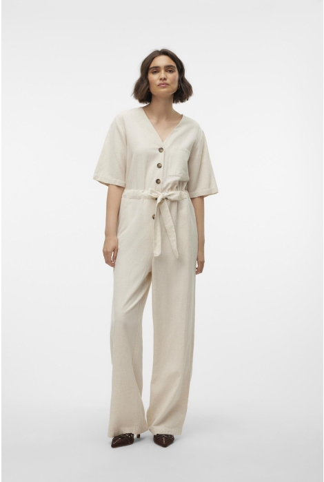 Vero Moda vmjazzlyn 2/4 v-neck jumpsuit vma