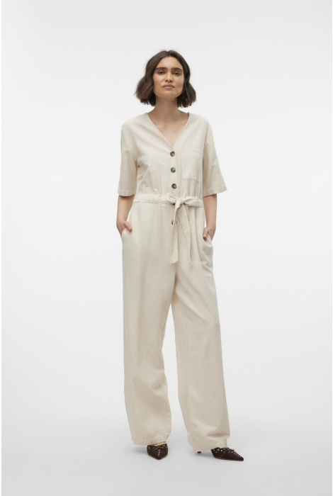 Vero Moda vmjazzlyn 2/4 v-neck jumpsuit vma