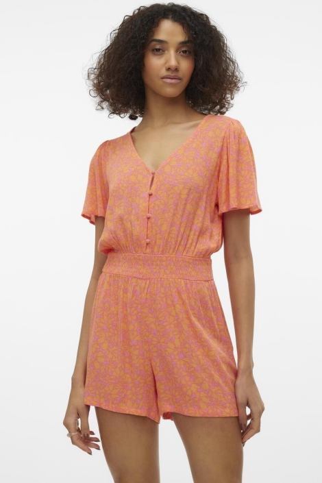 Vero Moda vmmenny v-neck ss playsuit wwn ga