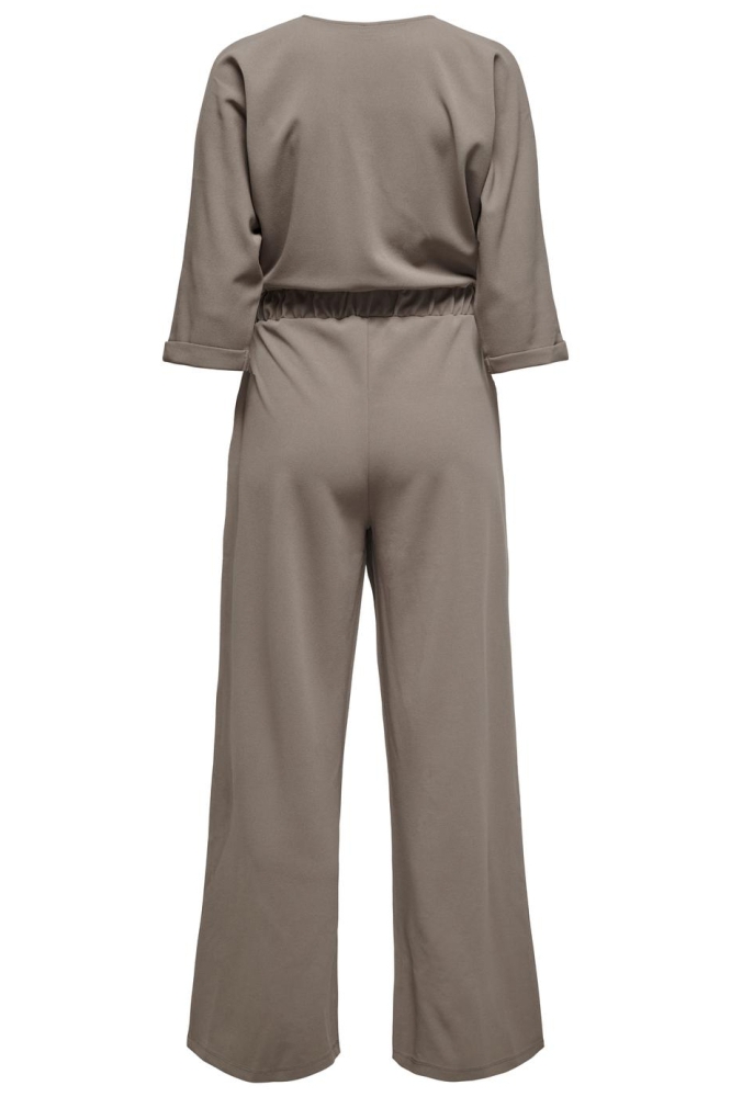 JDYGEGGO LIFE 3/4 BUTTON JUMPSUIT J 15328895 WALNUT