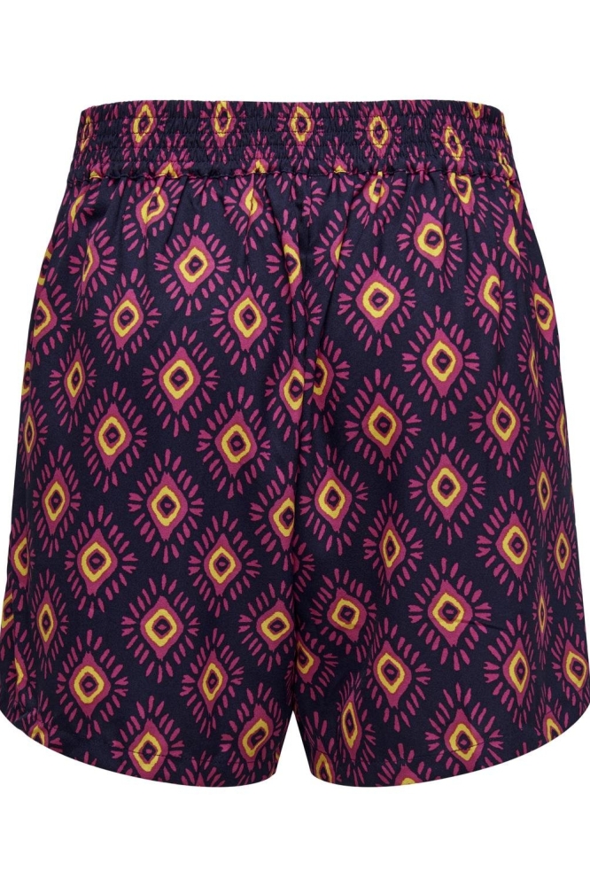 ONLLEAH FLOWY SHORTS CS PTM 15310199 FUCHSIA FEDORA/DIAMONDS