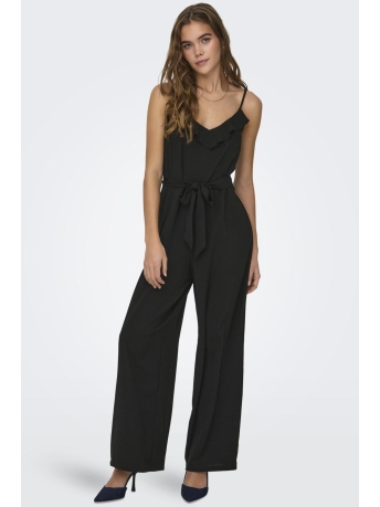 Only Broek ONLCALI S/L LONG JUMPSUIT WVN NOOS 15325078 BLACK