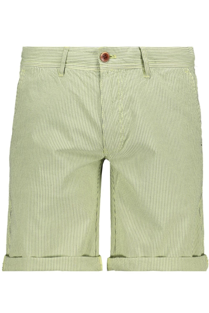 SEERFELD SHORT 088390 4142 CELADON GREEN STRIPE