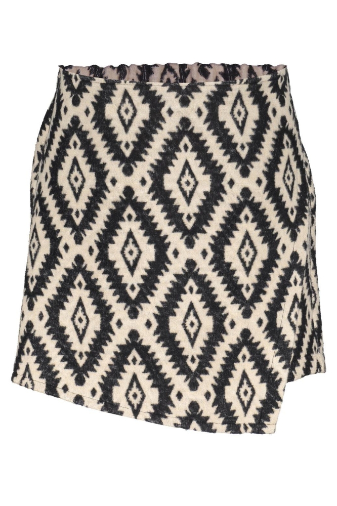 SKORT MET IKAT PRINT 41595K 21 Black