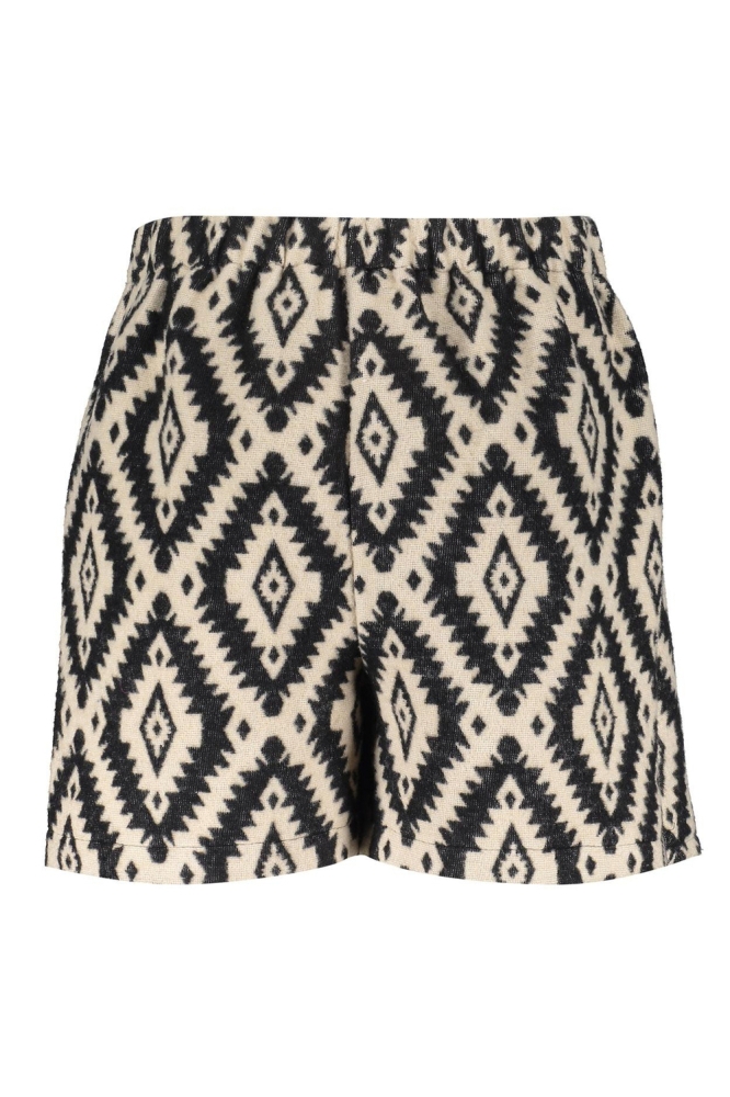 SKORT MET IKAT PRINT 41595K 21 Black