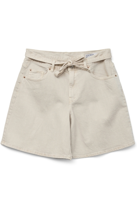 Vero Moda vmedea mr ecru belt dnm shorts