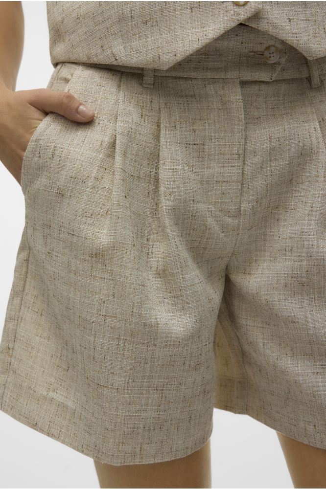 VMMAJ MW LONG SHORTS 10327336 Oatmeal/MELANGE