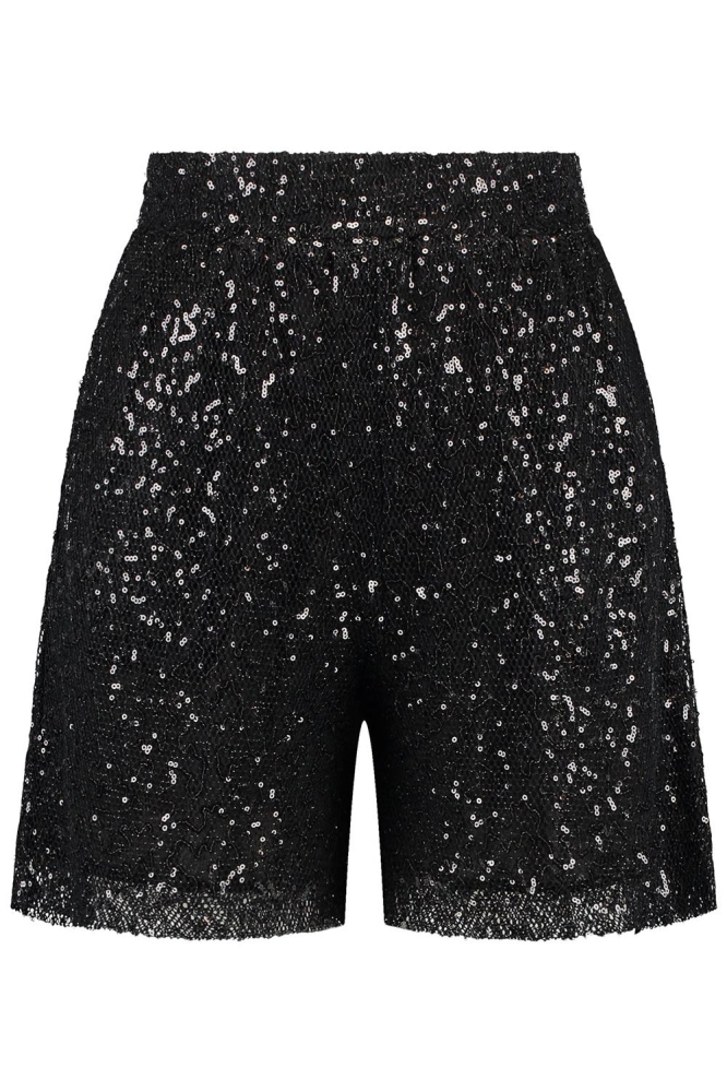 GLITTER SHORT BLACK