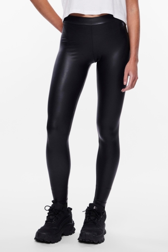 Pieces Broek PCNEW SHINY LEGGING NOOS 17058457 Black