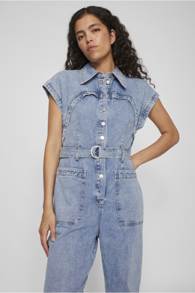 VIMARI SL DEN JUMPSUIT 14098133 LIGHT BLUE DENIM