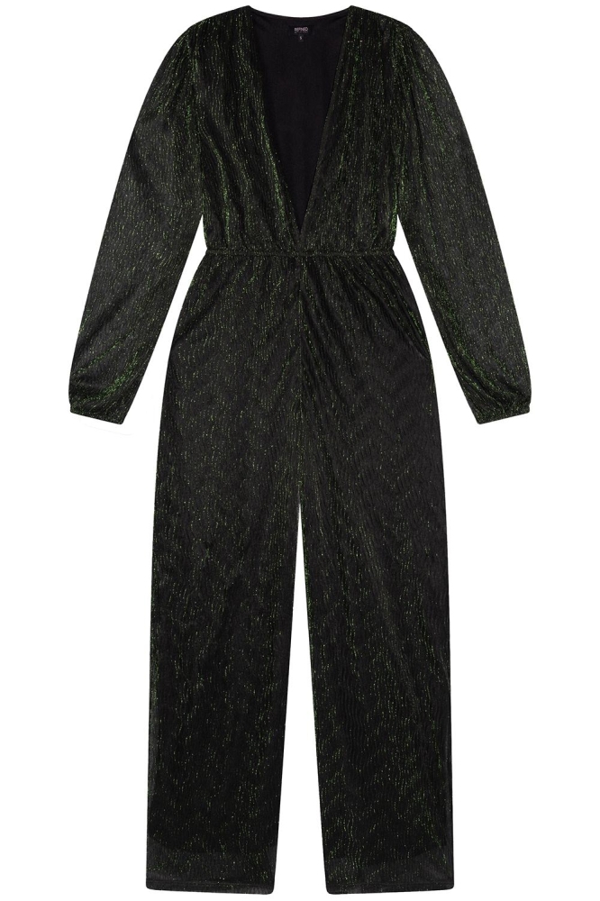 KITT BALLOON SLEEVES JUMPSUIT R2411350596 700 GREEN