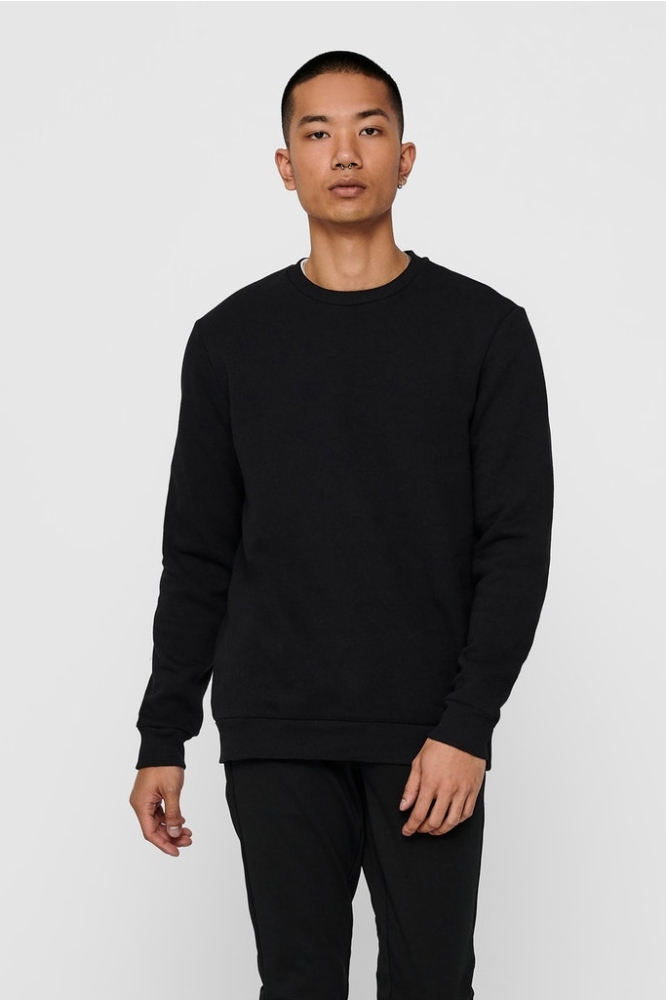 ONSCERES LIFE CREW NECK NOOS 22018683 Black