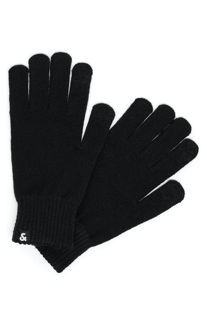 JACBARRY KNITTED GLOVES NOOS 12159459 Black